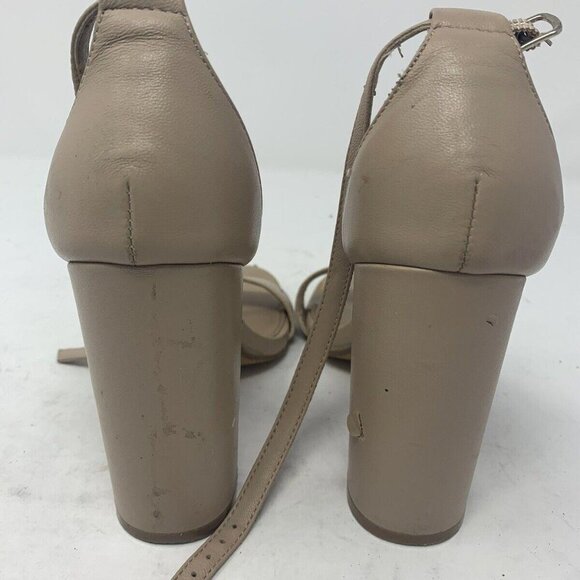 Steve Madden Carrson Patent Blush Block Heels Women's Size 7.5 - Picture 4 of 6